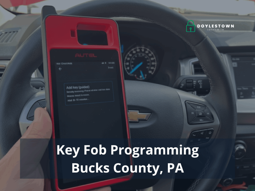 Services: Key Fob Programming - Doylestown Locksmith