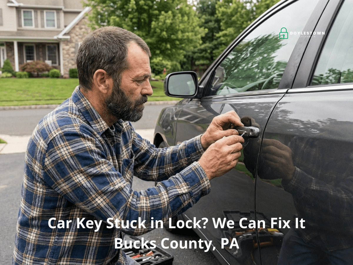 car key extraction stucked bucks county