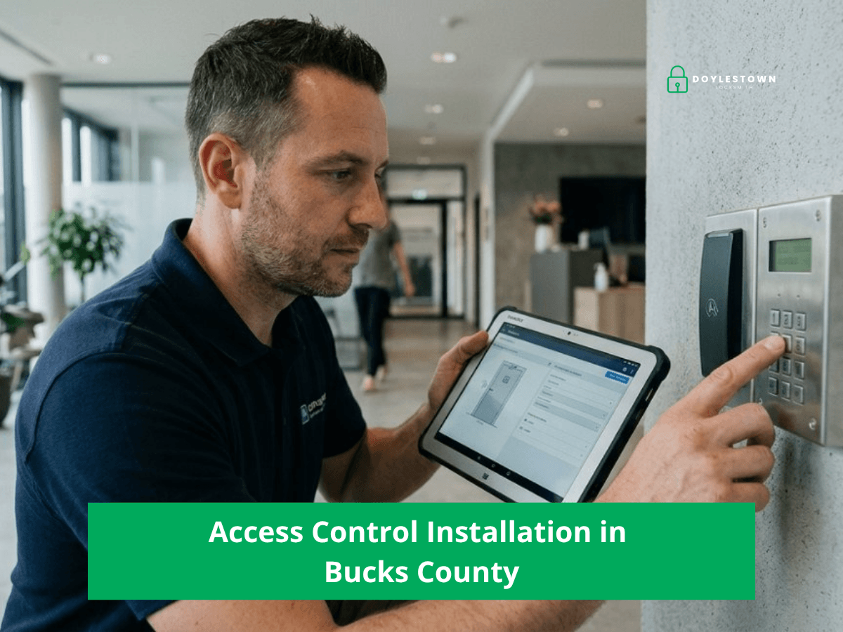 access control installation in bucks county