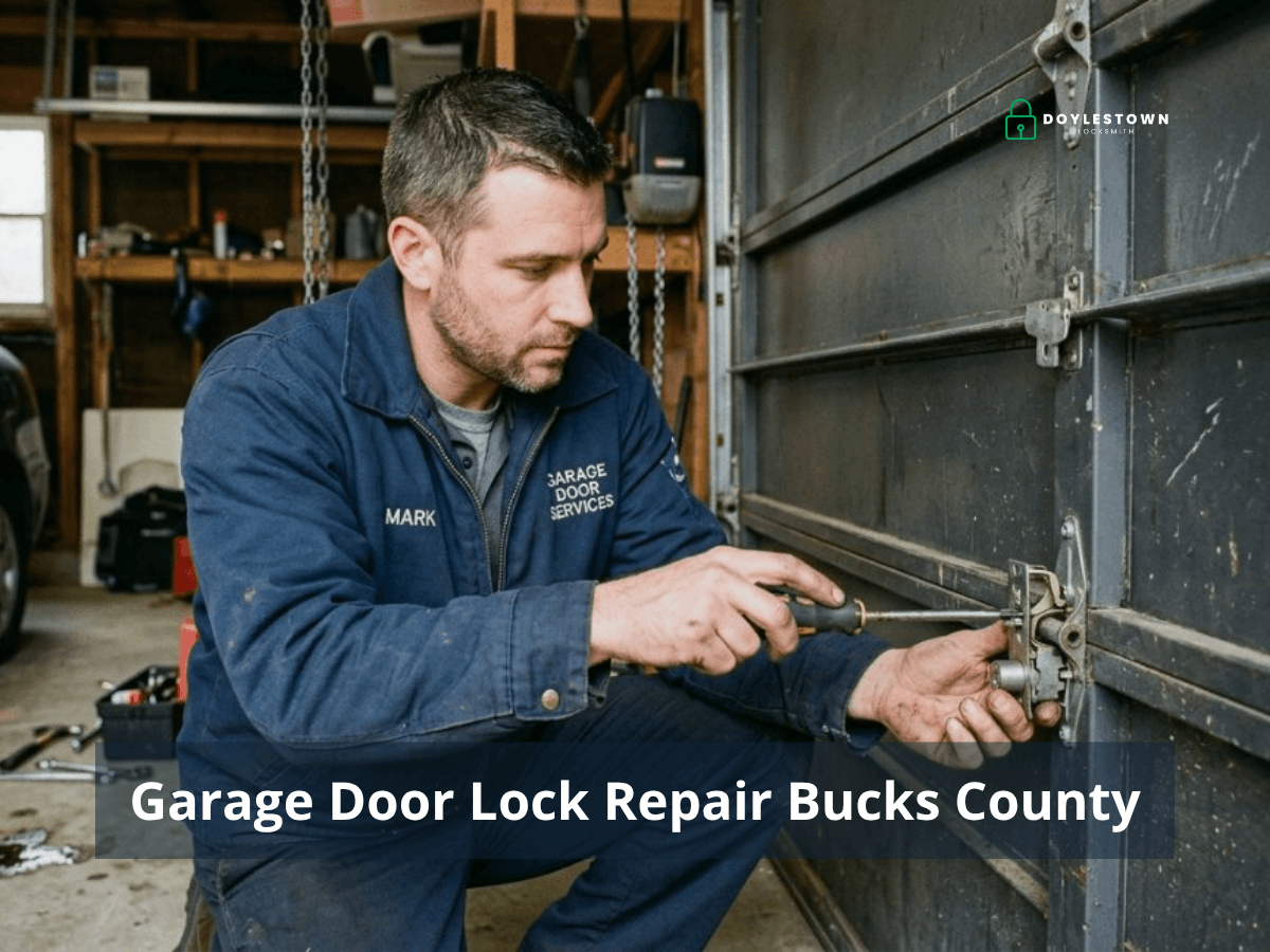 garage door lock repair bucks county