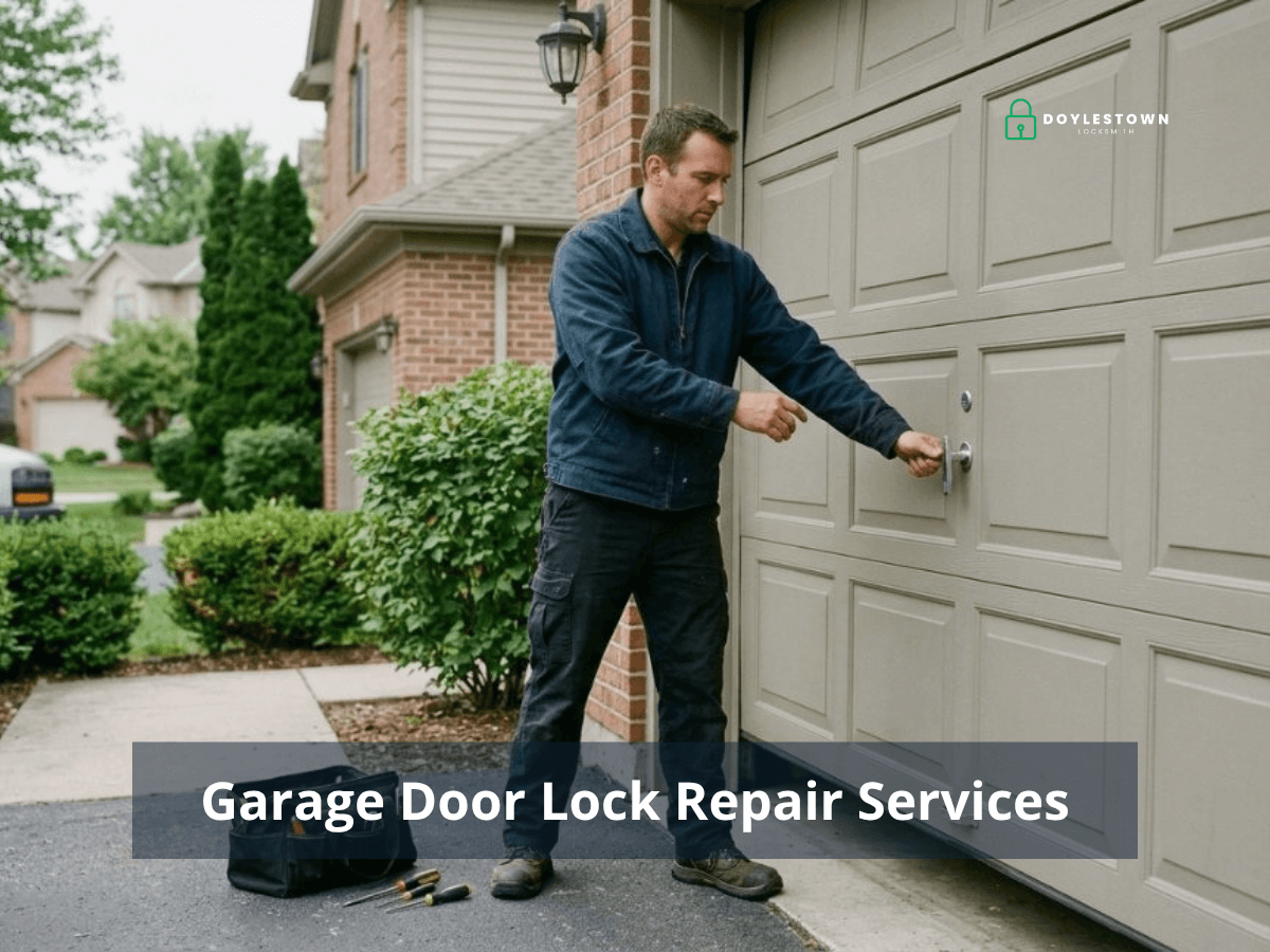 garage door lock repair services