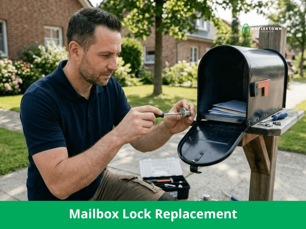 mailbox lock replacement