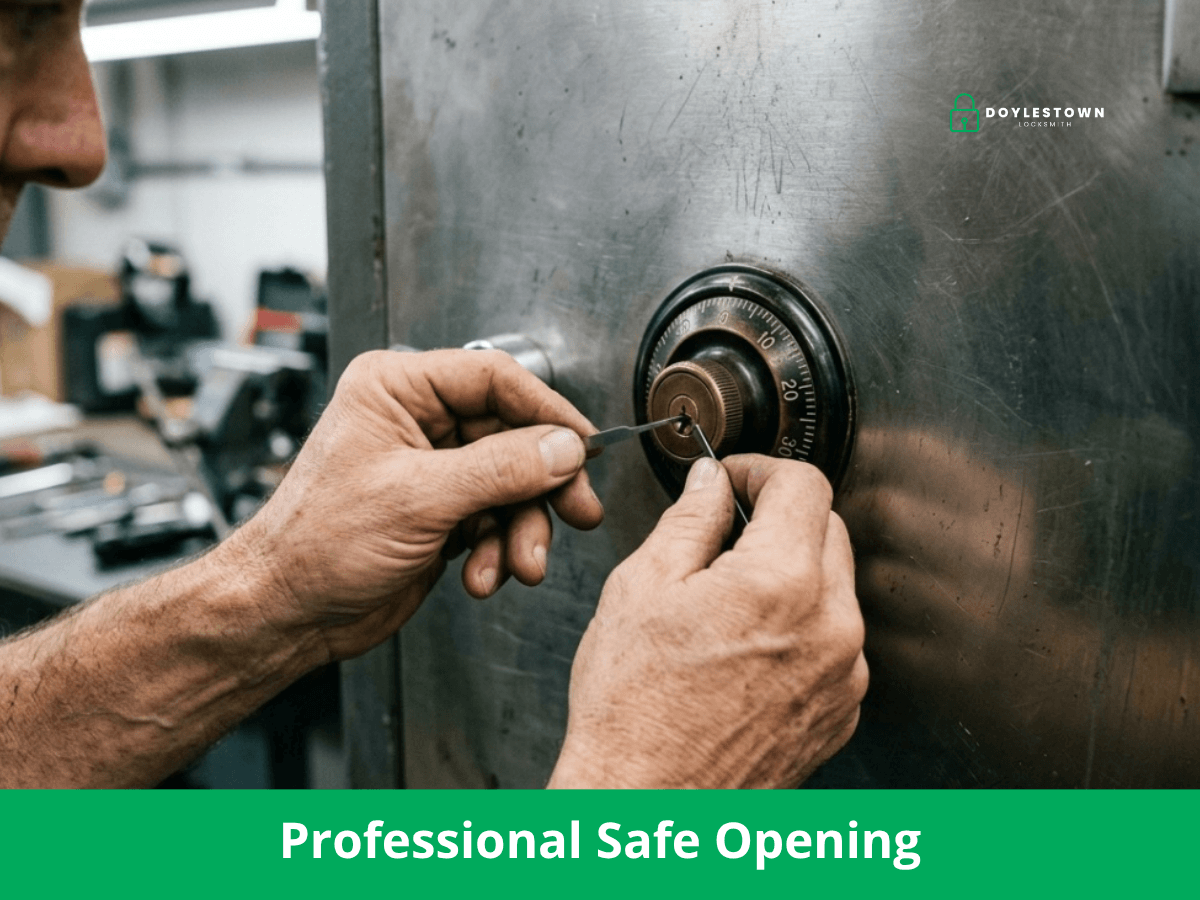 professional safe opening